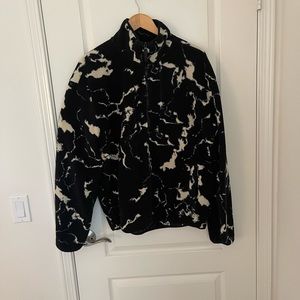 UO Quarter Zip Marble Jacket